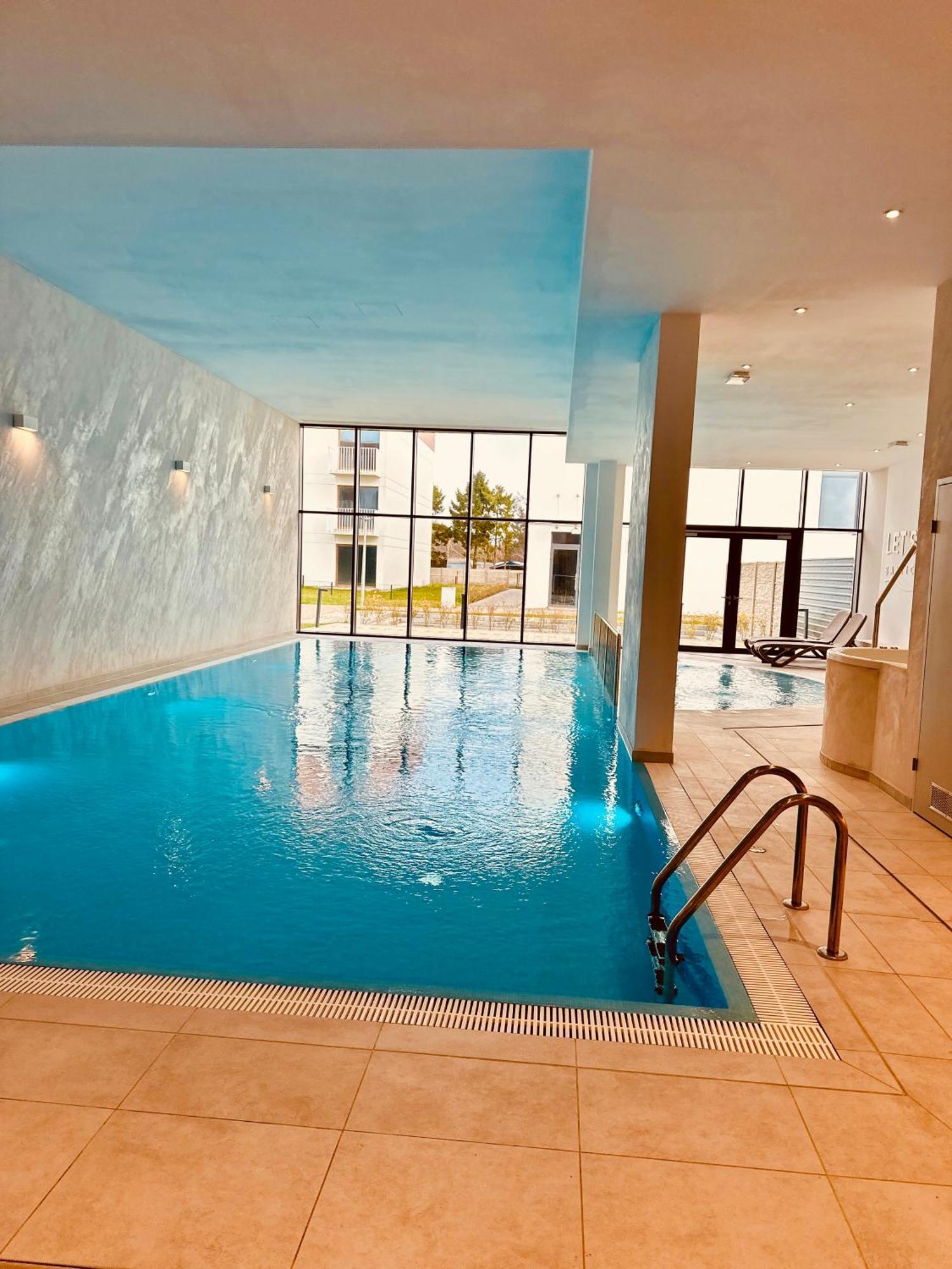 Apartament Elegance Yellow W Let'S Sea Basen&Spa Gaski  Luaran gambar